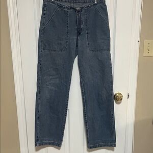 Levi’s Wide Leg Distressed Loose Jeans S